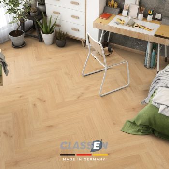 OAK NATURAL BEIGE HERRINGBONE